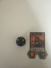 Bakugan Lupitheon Ultra Black Darkus Battle Planet B500 - Card - 2 cores