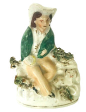 Sujet faïence fine anglaise - sujet,