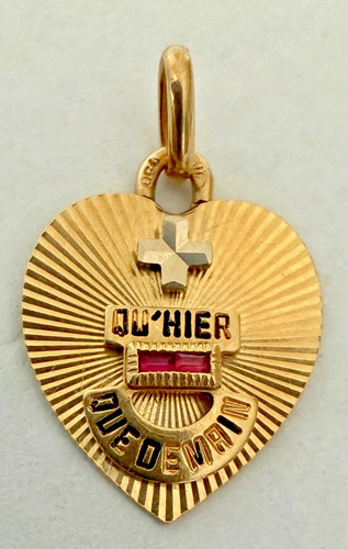 Médaille rayonnante cœur - médaille,