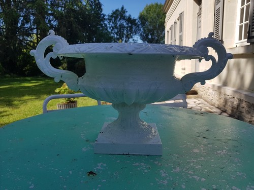 Vasque jardinière fonte - vasque, en