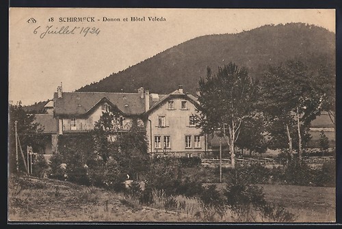 Cpa schirmeck donon - donon, hôtel