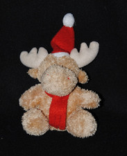 Peluche doudou cerf élan