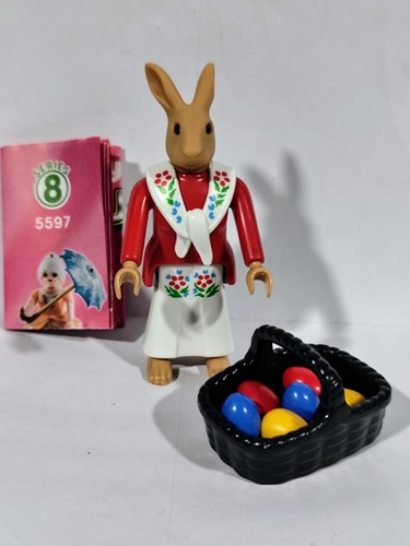 Playmobil lapin avec oeufs - avec,