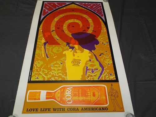 1970 cora americano poster - 1970's,