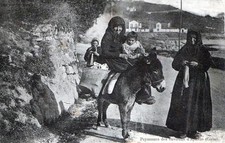 CPA 20 CORSE  paysannes des environs d'ajaccio (GROS PLAN)