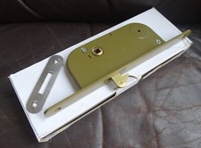 x1 Serrure à mortaiser / à crochet / porte coulissante /neuve ancien stock rétro