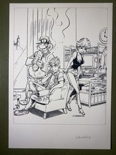 Ex Libris Léo Loden Signé Carrère