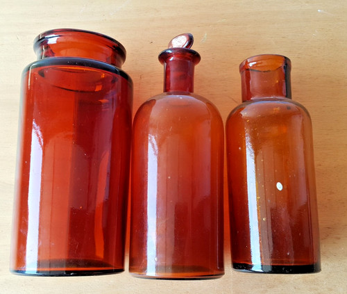 Lot anciens flacons - de,