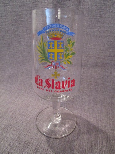 Verre biere publicitaire - a,