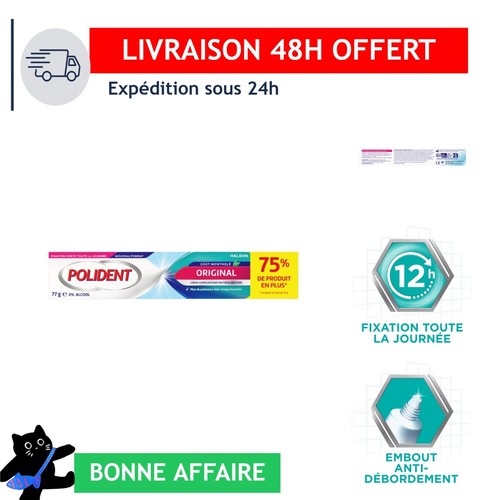 Polident crème adhésive - polident,