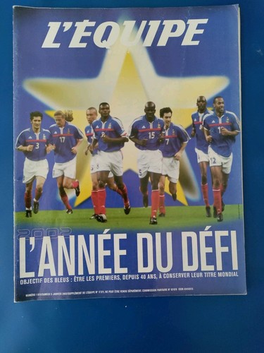 Magazine équipe 1 2002 - l'équipe, 5/1/2002