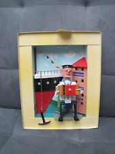 jouet mécanique tôle fait main  ALLEMANGNE TUCHER 2016 cadre automate automaton