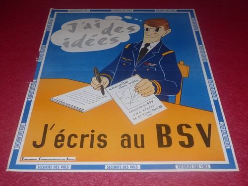 Aviation affiche originale - originale, /