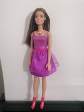 Barbie fashionistas glitz doll poupée châtain 2016 DGX81 Mattel