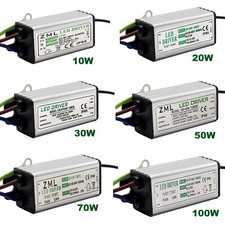 Led transformateur électronique 10W20W30W50W100W Power Supply courant constant