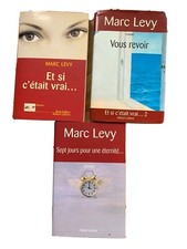 MARC LEVY - LOT DE 3 LIVRES BROCHES