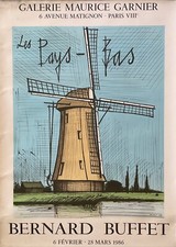 BERNARD BUFFET AFFICHE EXPO