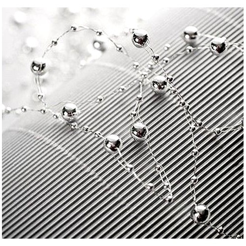 Guirlande perle argent x - guirlande,