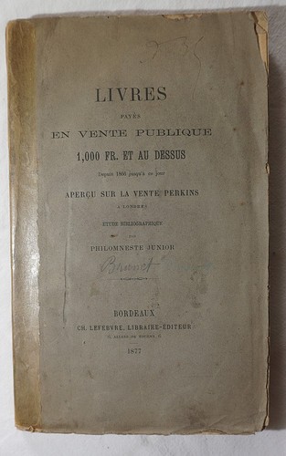 Livres payés vente - livres, en