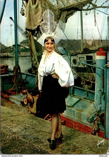 Carte postale folklore - carte,