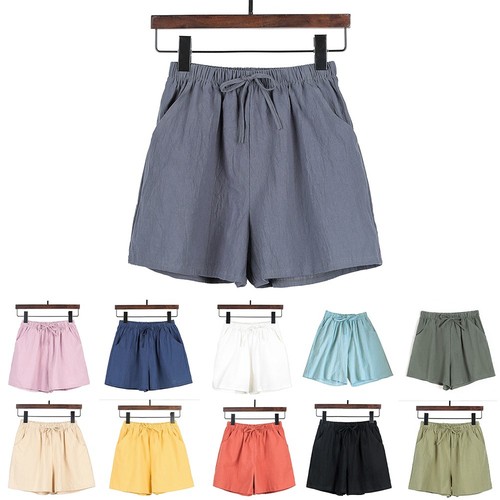 Pantalon court short pour