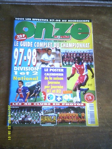 Onze mondial 1997 - mondial, 98