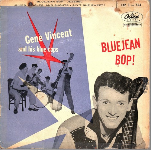Gene vincent and his - gene, blue