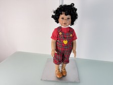 Poupée d'artiste poupée Monika Levenig poupée en porcelaine 42 cm. Bon état