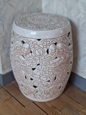 Tabouret chinois en céramique