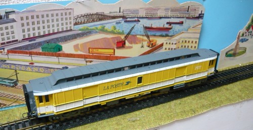 Jouef wagon poste jaune - -,