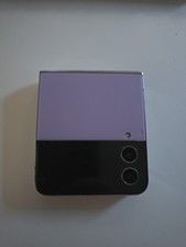 Vitre Arrière Supérieure Original pour Galaxy Z Flip 4 avec Écran Externe Violet