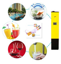 Pocket Digital PH Meter Water Tester Pen LCD Monitor Pool Aquarium Laboratory