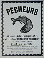 PUBLICITÉ DE PRESSE 1913 AU