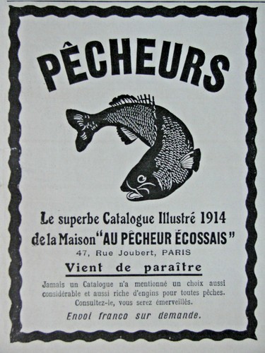 Publicité presse 1913 - 1913, au