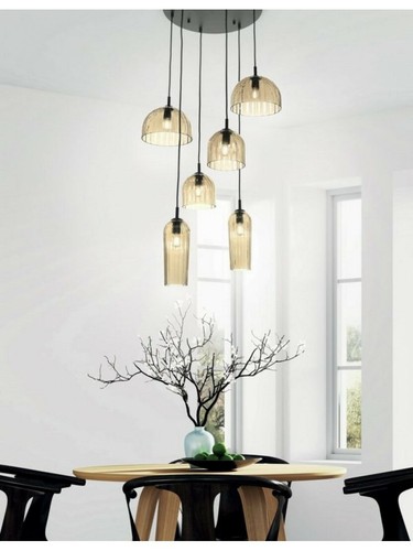 Suspension moderne verre - moderne,