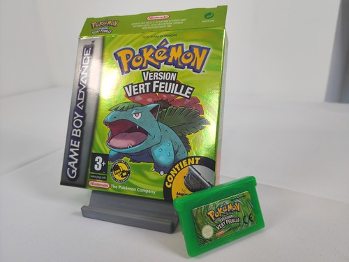 Pokémon version vert feuille - pokémon,