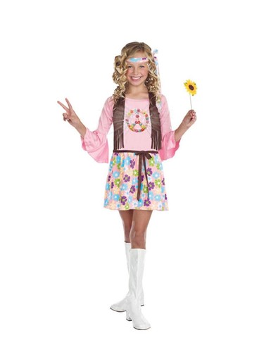 Robe costume hippie des - costume,