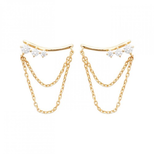 Boucles oreilles contour - boucles,