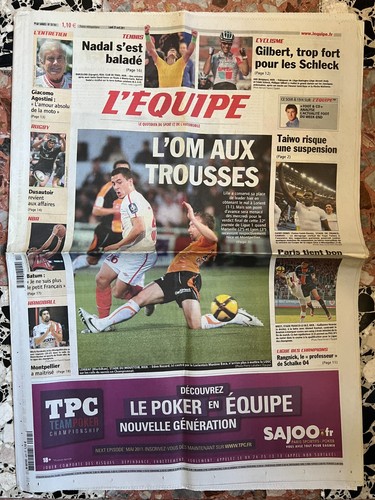 Equipe journal 04 - l'equipe, 25/04/2011