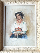 Tableau - Femme  au costume