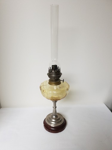 Ancienne lampe pétrole - lampe, à