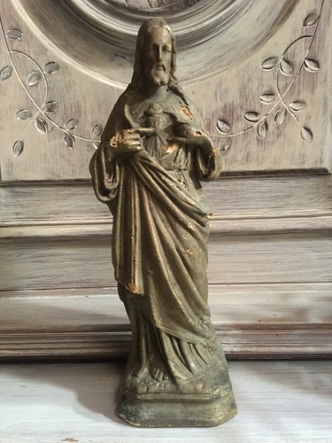 Jésus christ ancienne statue - ancienne,