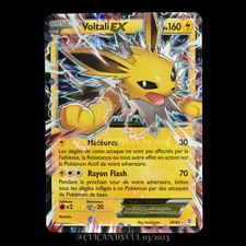 Carte pokémon voltali - carte, ex