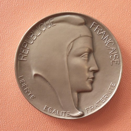 Médaille bronze buste - bronze,