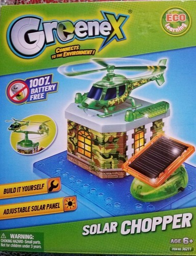 Greenex solar chopper - built, it