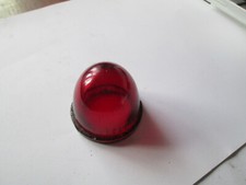 clignotant cabochon voiture ancienne obus rouge VERRE simca peugeot camion