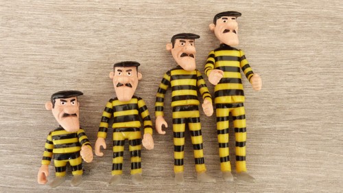 Lucky luke figurine les - luke, 4