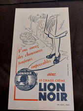 Buvard Cirage Lion Noir