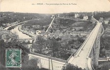 CPA 22 DINAN VUE PANORAMIQUE DU PORT ET DU VIADUC