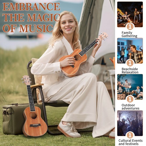 Concert ukulele mahogany - concert,
